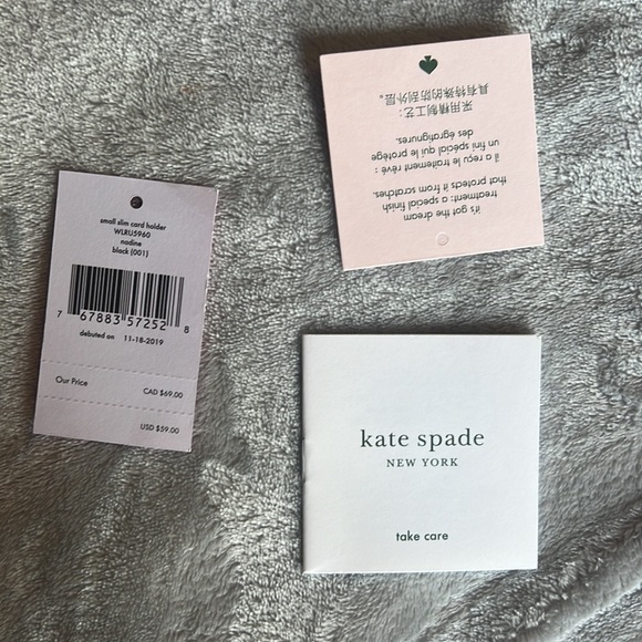 Black Kate Spade Cardholder - Picture 3 of 3